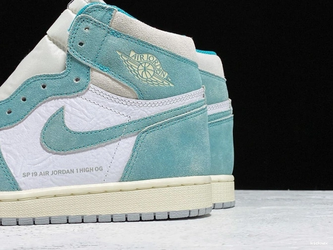 Rep High Retro 555088-311 Turbo Green OG Jordan 1 Air 0628